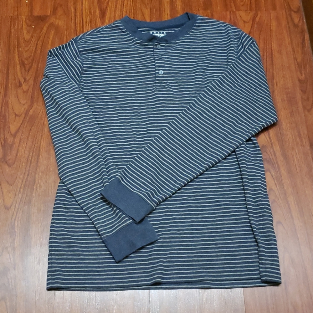 Stripe long sleeve shirt